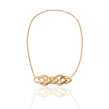 Kette aus Messing, vergoldet